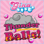 Gina Bingo Thunder Balls Bargain 10p Game